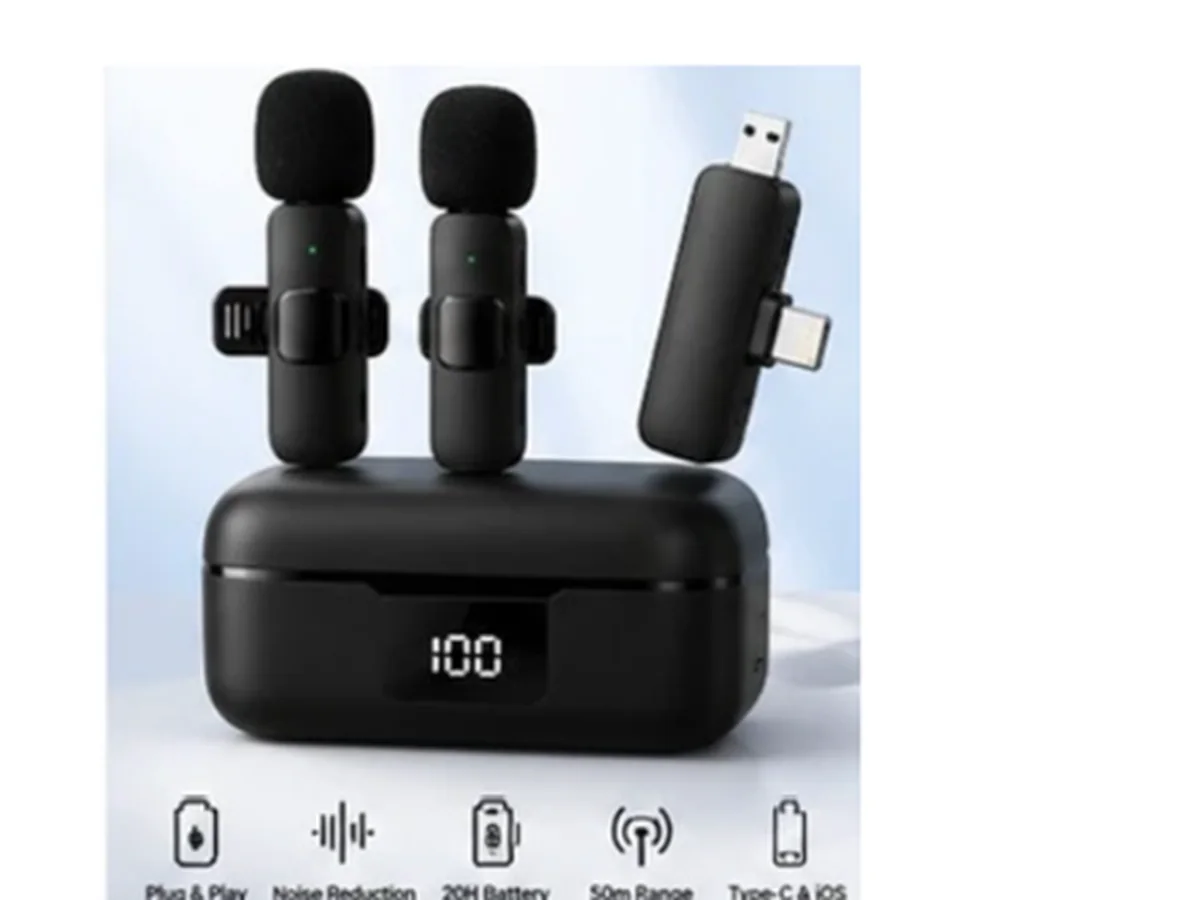 USB-C Wireless Microphone Charging Kit